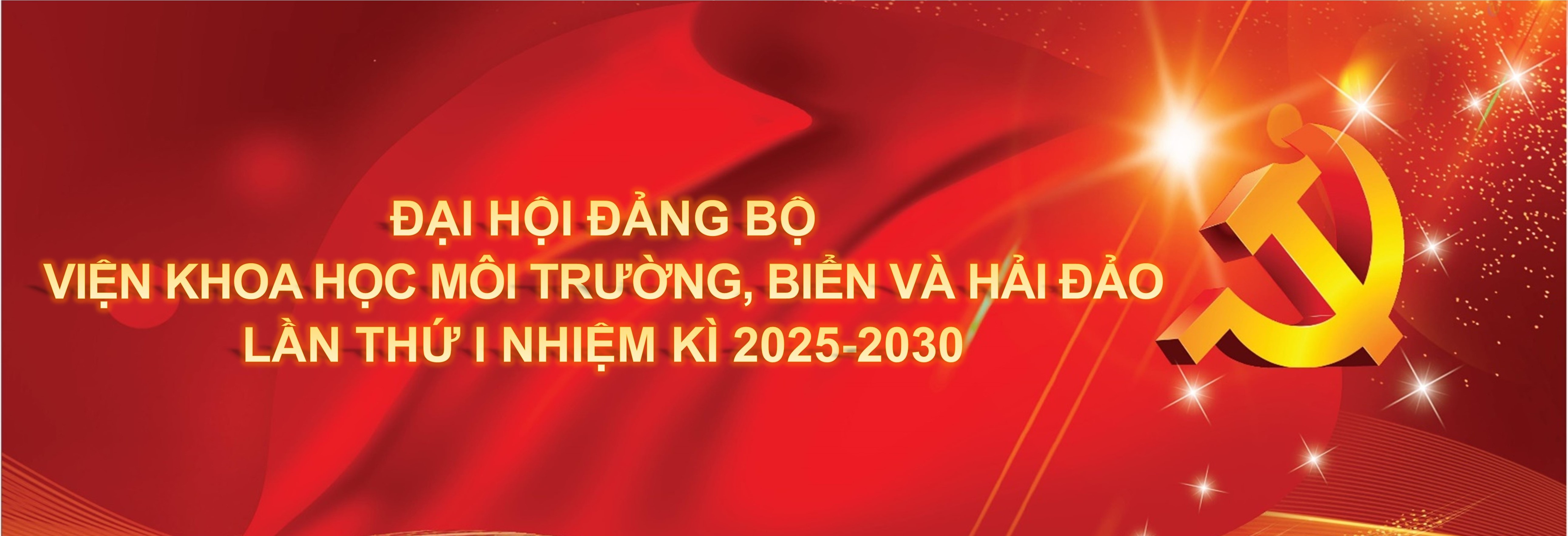 Đại hội Đảng bộ Viện Khoa học môi trường, biển và hải đảo, nhiệm kỳ 2025 – 2030